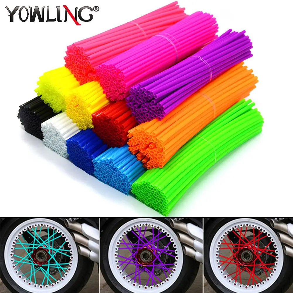 

Motocross Dirt Bike Enduro Wheel RIM SPOKE Shrouds SKINS For HONDA 125 SUZUKI 250 YAMAHA 450 150 KAWASAKI z800 CRYZ RM KX CR