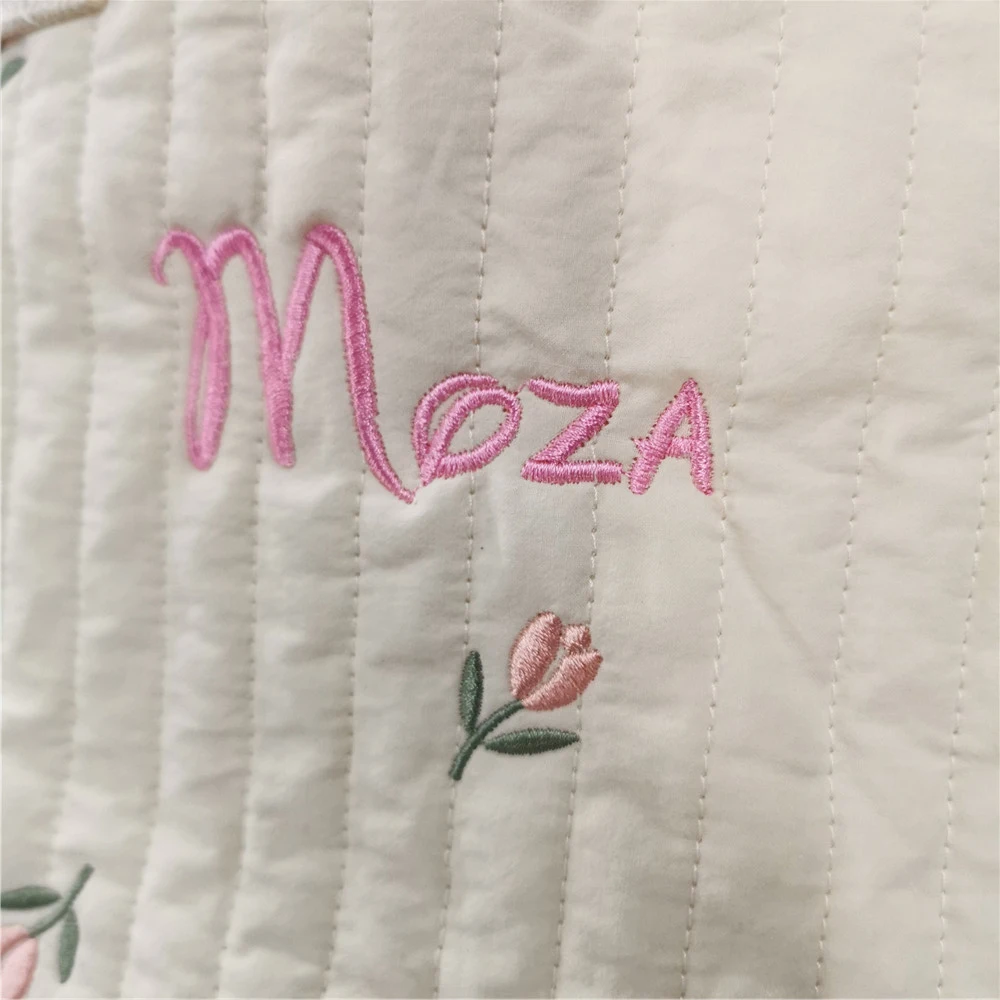 Стильная сумка-мешок для подгузников с именем под заказ сумка детских