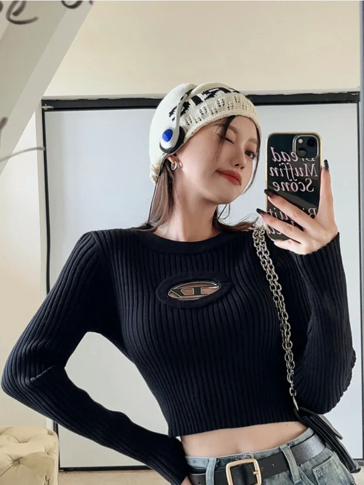 Рисунок 4 - Корейский Модный укороченный свитер Deeptown