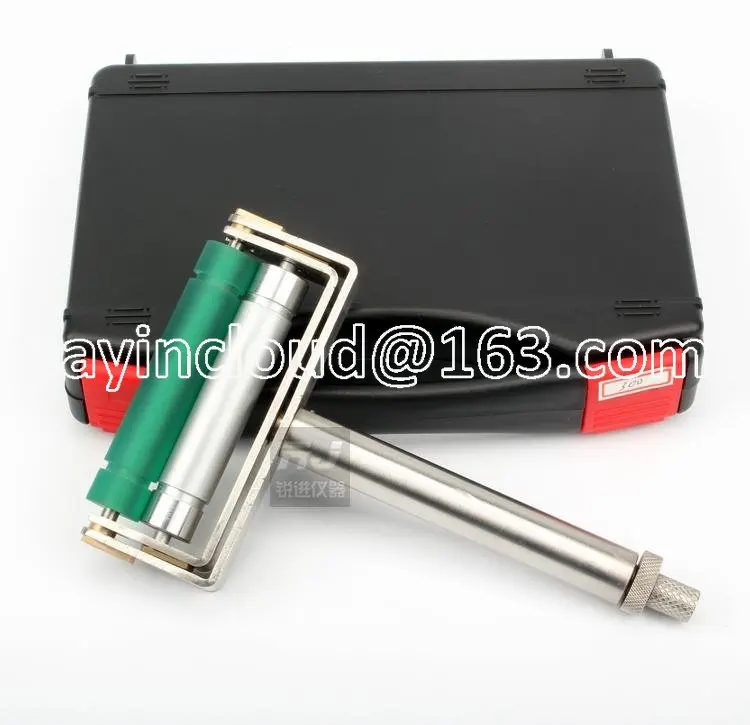 

Manual Color Wheel Ink Wire Bar Coater Printing Proofing Press Ink Color Display Instrument Coating Instrument Metal Roller