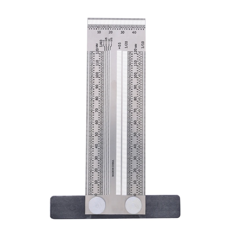 

High-precision T Type Square Ruler Woodworking Aluminum Alloy Scriber Measuring Carpentry Marking Gauge Carpenter Tools