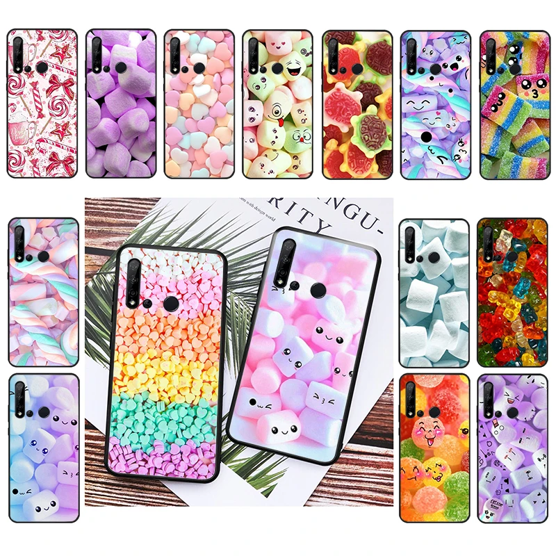 

Phone Case For Huawei P50 Pro P30 P40 Lite P40Pro P20 lite Mate 20 Pro Mate 50 Pro P Smart Marshmallow Candy Case Funda Capa