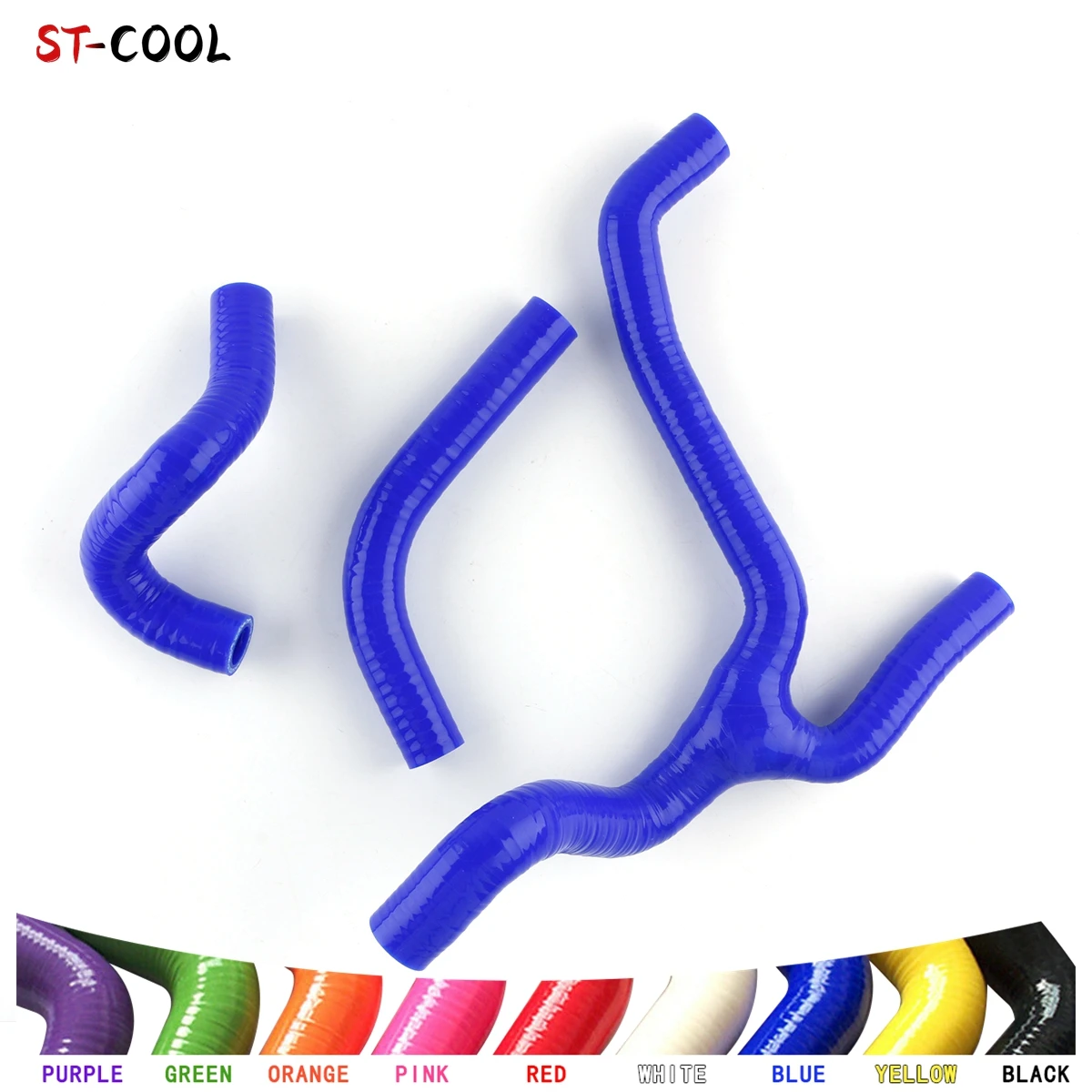 

FOR SUZUKI RMZ 450 2015 2016 RMZ450 High Performance Silicone Radiator Hoses (Y-KIT) 3Pcs 10 Colors