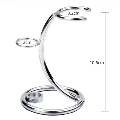 Стальной держатель для кистей для бритья