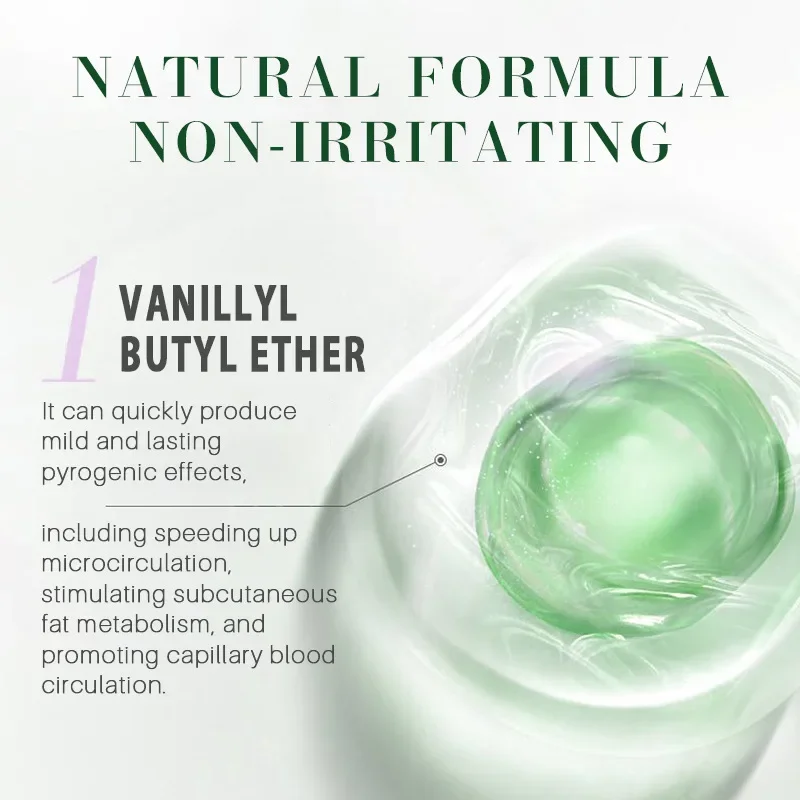 Szybko spalający tłuszcz Spray wyszczuplający Niezbędny spray Ujędrniający skórę ciała Usuwanie cellulitu Ramię Pośladki Brzuch 30ml