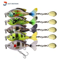 fishing lure topwater floating artificial minnow hard baits 10cm 16 5g bionic fish fake lures carp striped bass fishing tackle