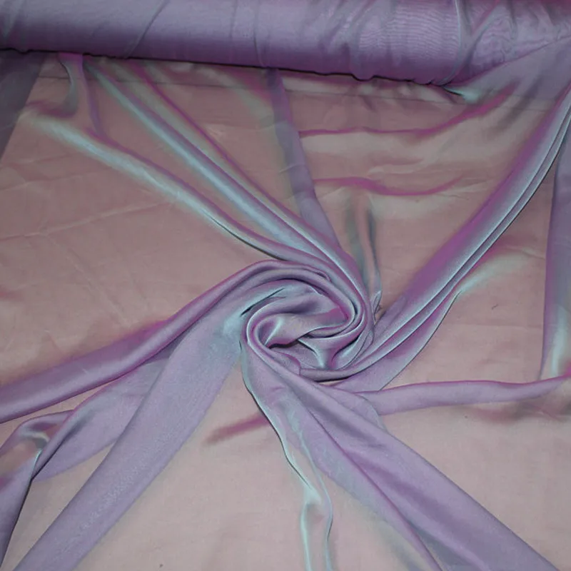 1/3/5/10m Прозрачная шифоновая ткань двухцветная однотонная мягкая Тюлевая обивки