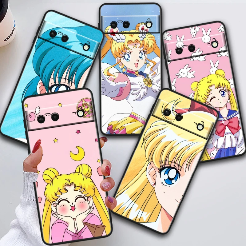 Японская девушка-герой аниме для Google Pixel 8 7A 7 6A 6 5A 5 5XL 4A 4XL 4 Pro