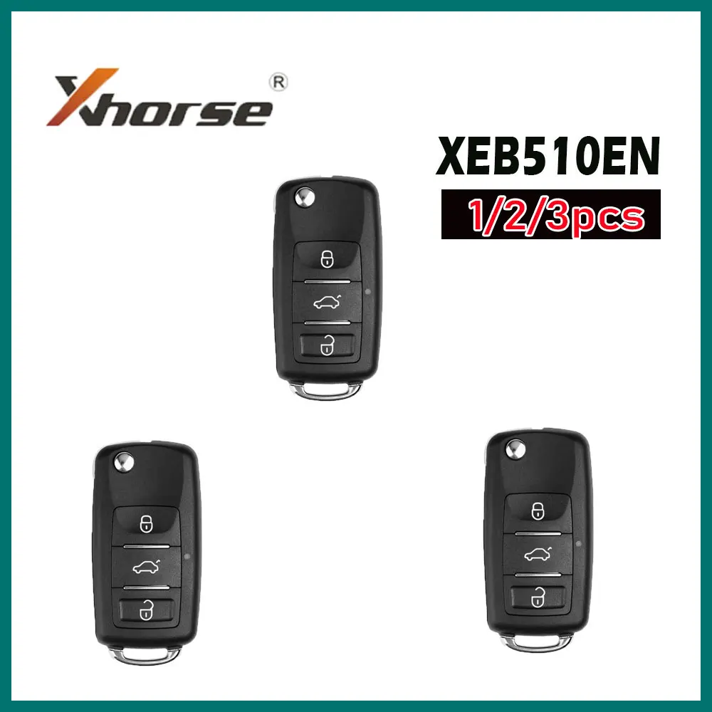 Xhorse XEB510EN B5 Супер Дистанционный Ключ 1/2/3 Pack Автомобильный Вход Без Ключа XT27B Чип