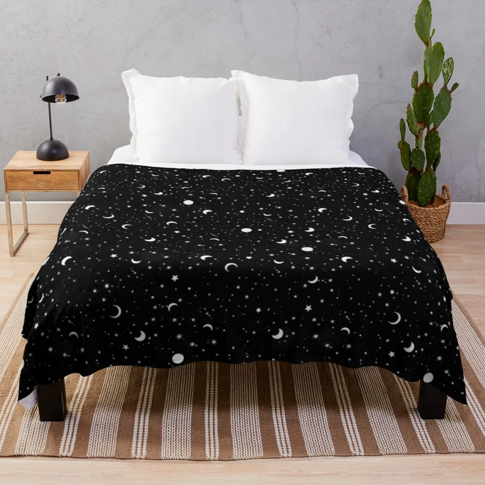 

Universo preto lance cobertor verão cobertor verão cobertores de cama