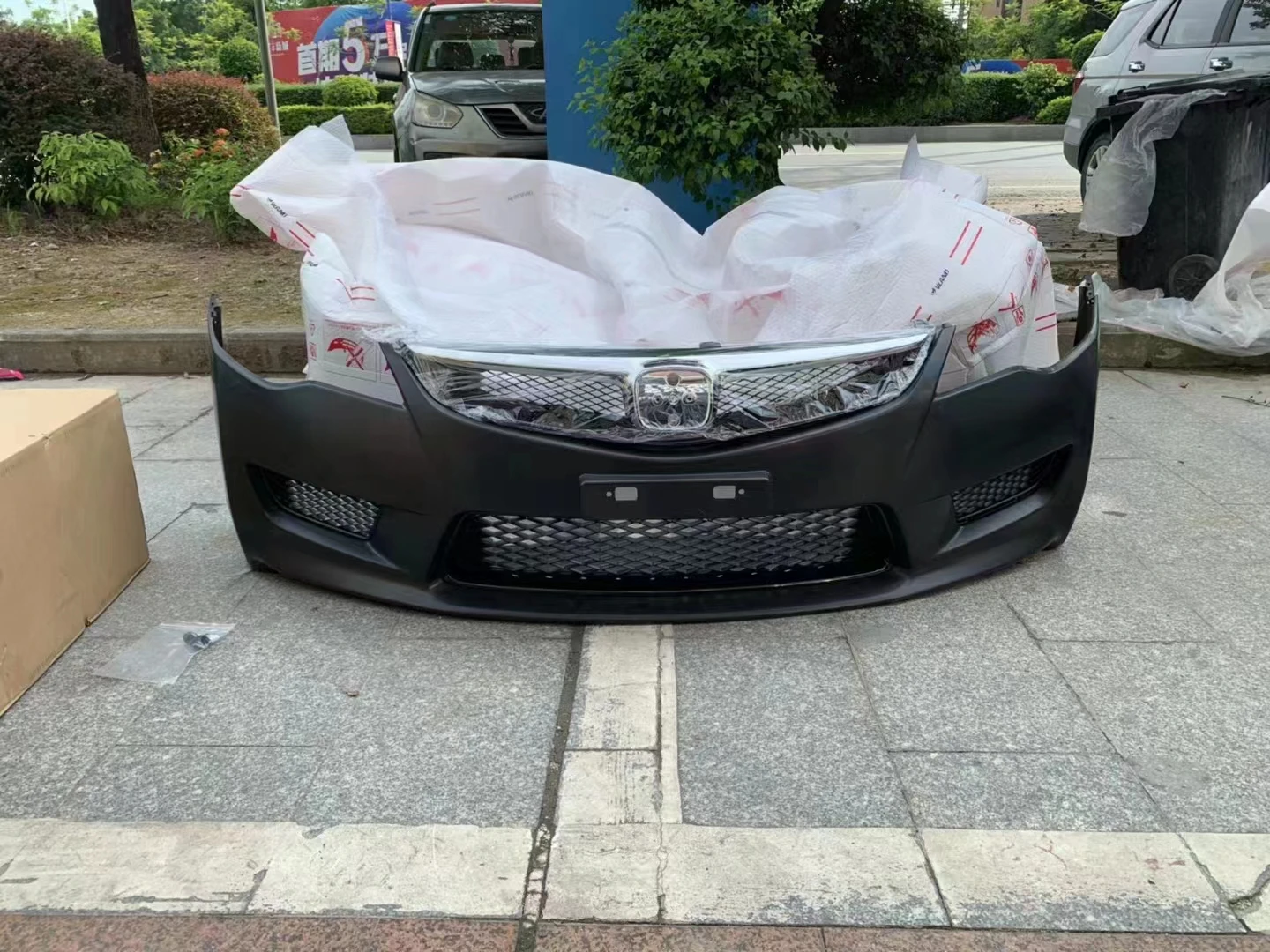 Фото Комплект обвеса Civic FD, автомобильные бамперы для модернизированного обвеса FD2 Type R 2006-2011 годов выпуска. №3