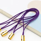 100 шт.лот брелок ремень нить шнур с брелком-держателем для ключей, брелки для ключей, шнур Мобильный телефон ремешок аксессуары для изготовления украшений своими руками