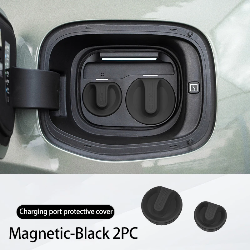 

Для ZEEKR 001/7/9/X Магнитная пылезащитная вилка, модификация автомобиля, украшение, порт для зарядки, водонепроницаемый чехол, аксессуары