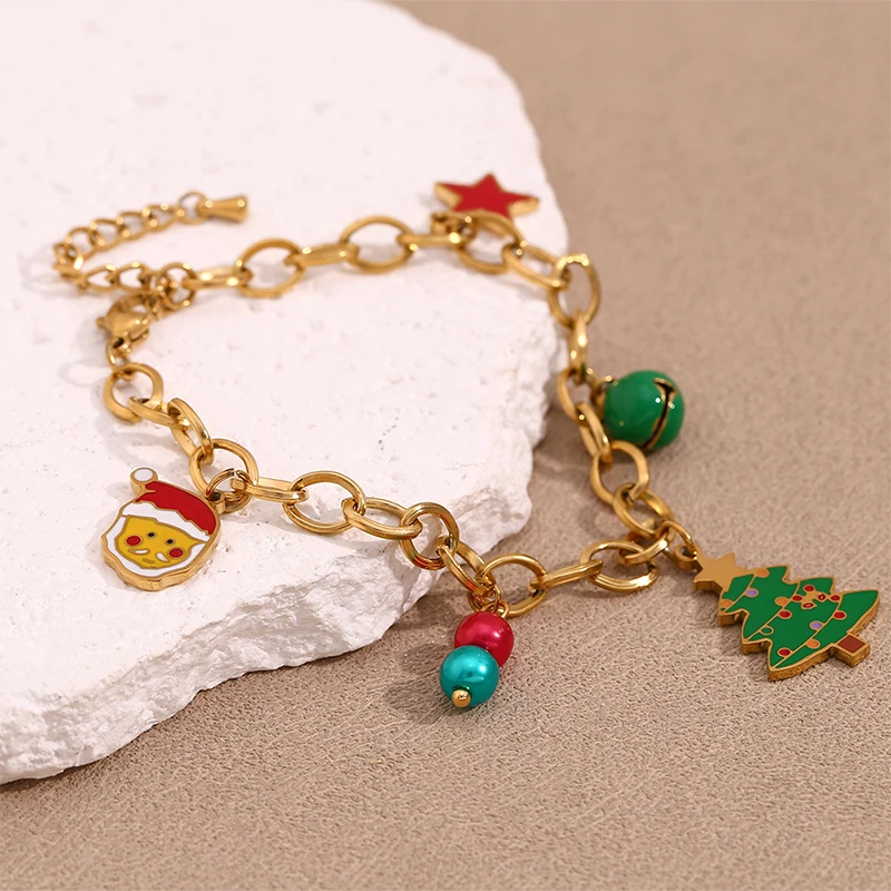 PRISCA | Новые серьги с героями мультфильмов женские модные рождественские