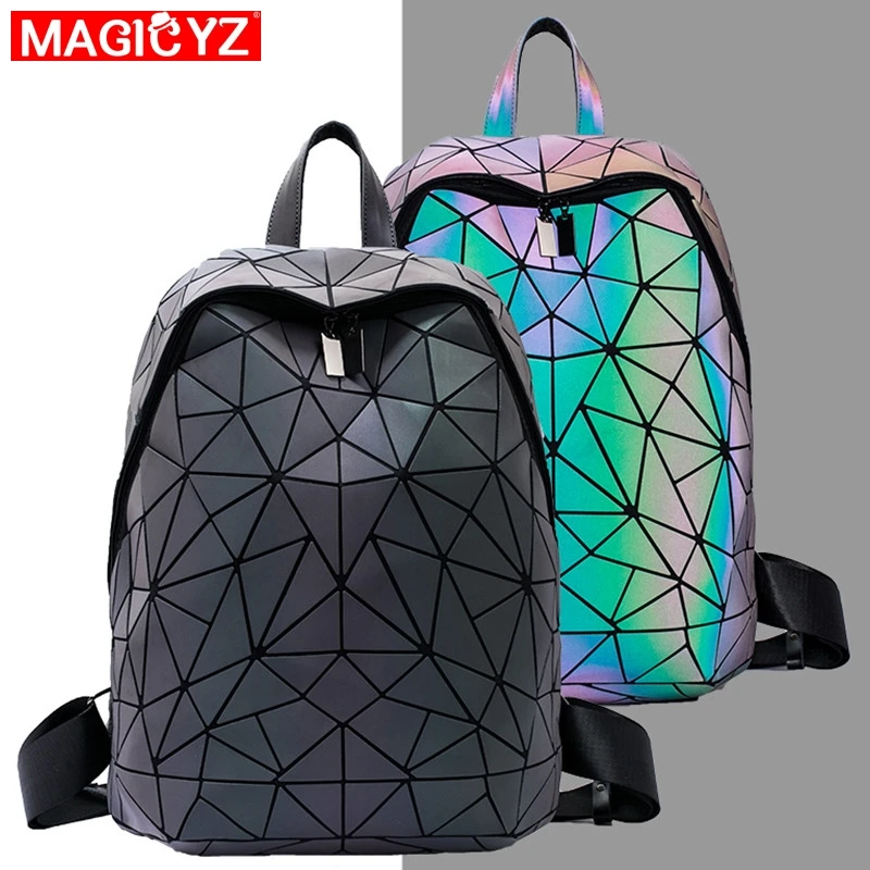

Рюкзак MAGICYZ Женский, светящийся, с геометрическим узором