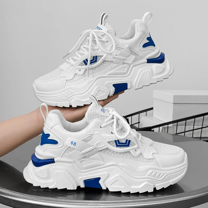 Мужские удобные теннисные туфли для ходьбы и бега SYTK модные классические