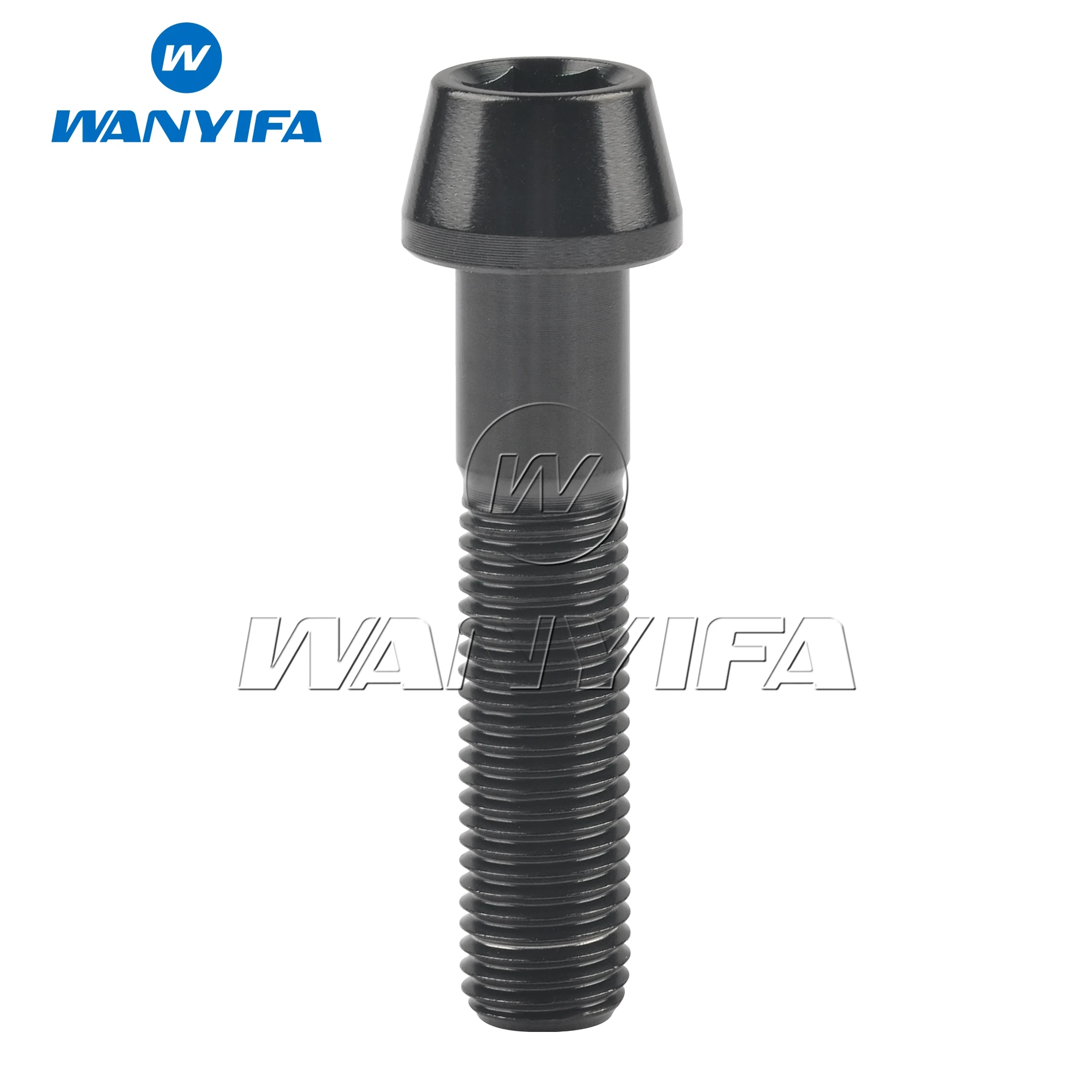 

Титановый болт Wanyifa M10x20 25, 30, 35, 40, 45, 50 мм, 1,25, винт с шестигранной головкой и конической головкой для модификации мотоцикла
