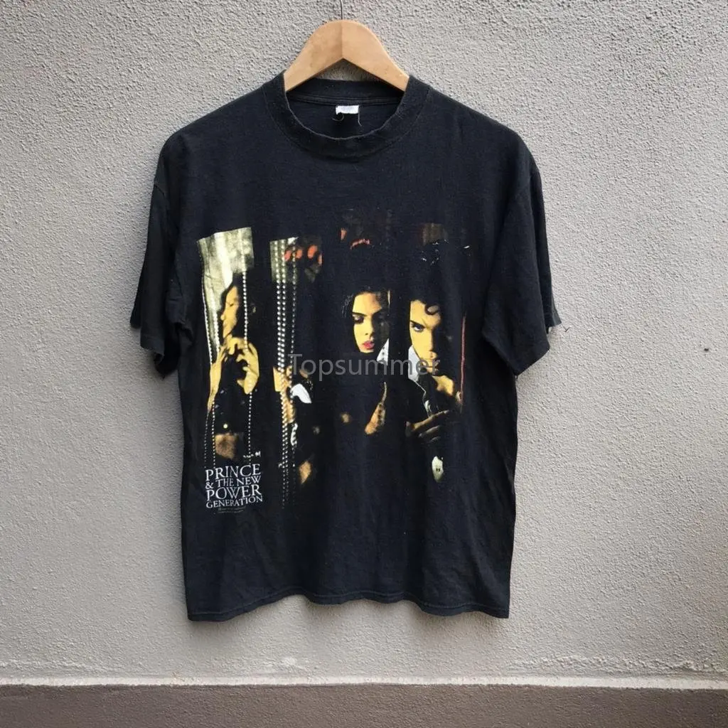 

Men T Shirt Vintage Rare 90S Prince Singer Legend Usa Tee