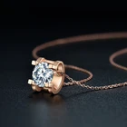 Ожерелье BOEYCJR женское из 18-каратного золота 0,5карат