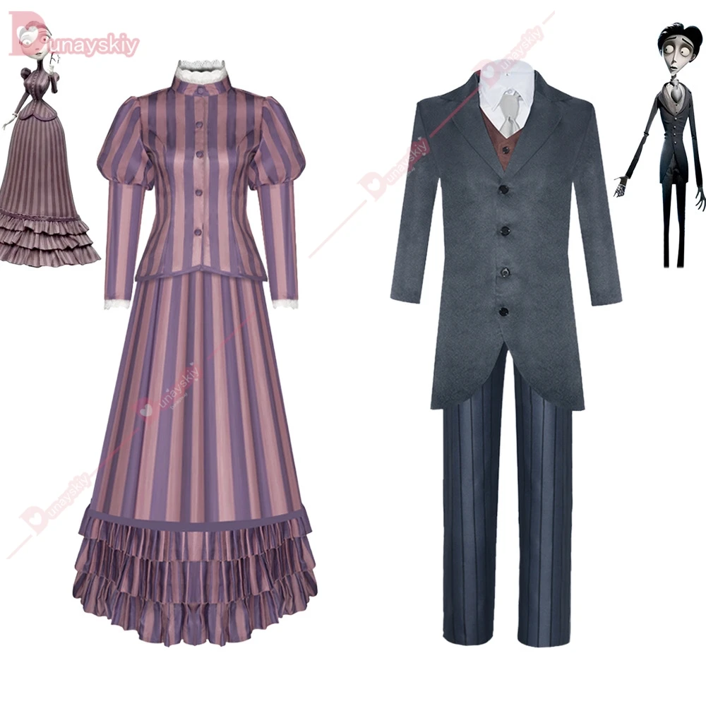 Виктория Виктор Косплей Маскарадные костюмы Зомби Труп Призрак Невеста Жених