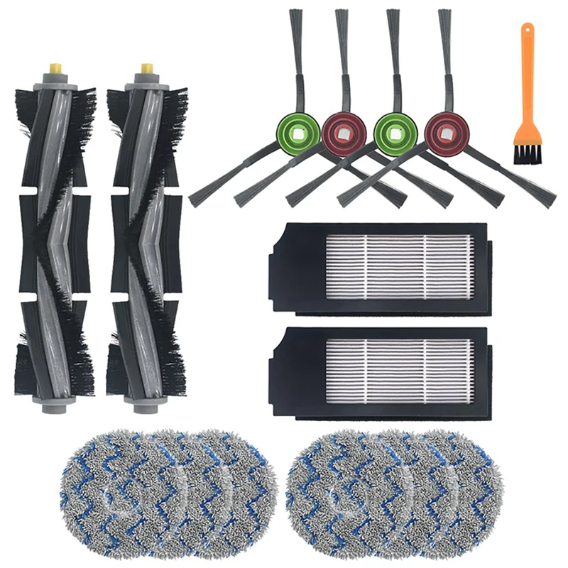 

Для Ecovacs T10 TURBO аксессуары для робота-пылесоса, основная щетка, боковая щетка, наборы для швабры