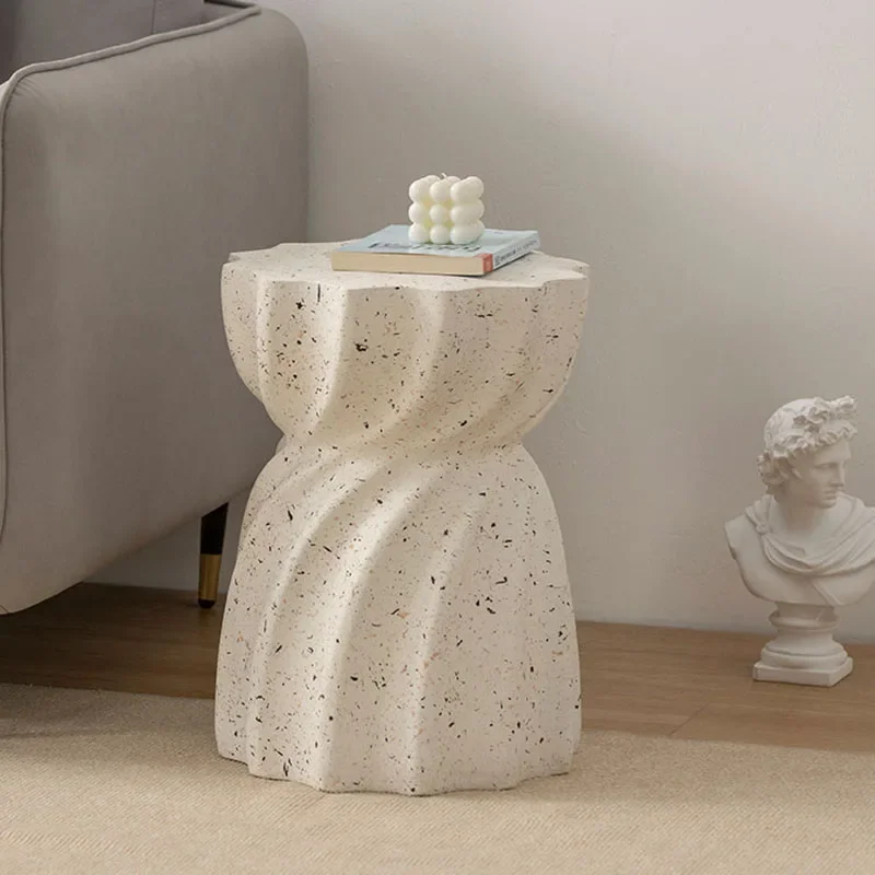 

Круглый стол для бистро с центральным углом, дизайнерский вспомогательный столик для заваривания чая в гостиную, креативная домашняя мебель для спальни