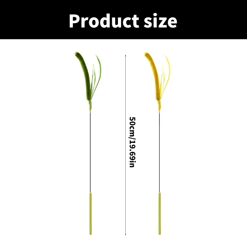 Игрушка для упражнений кошек с мягкой травой Setaria любителей домашних животных