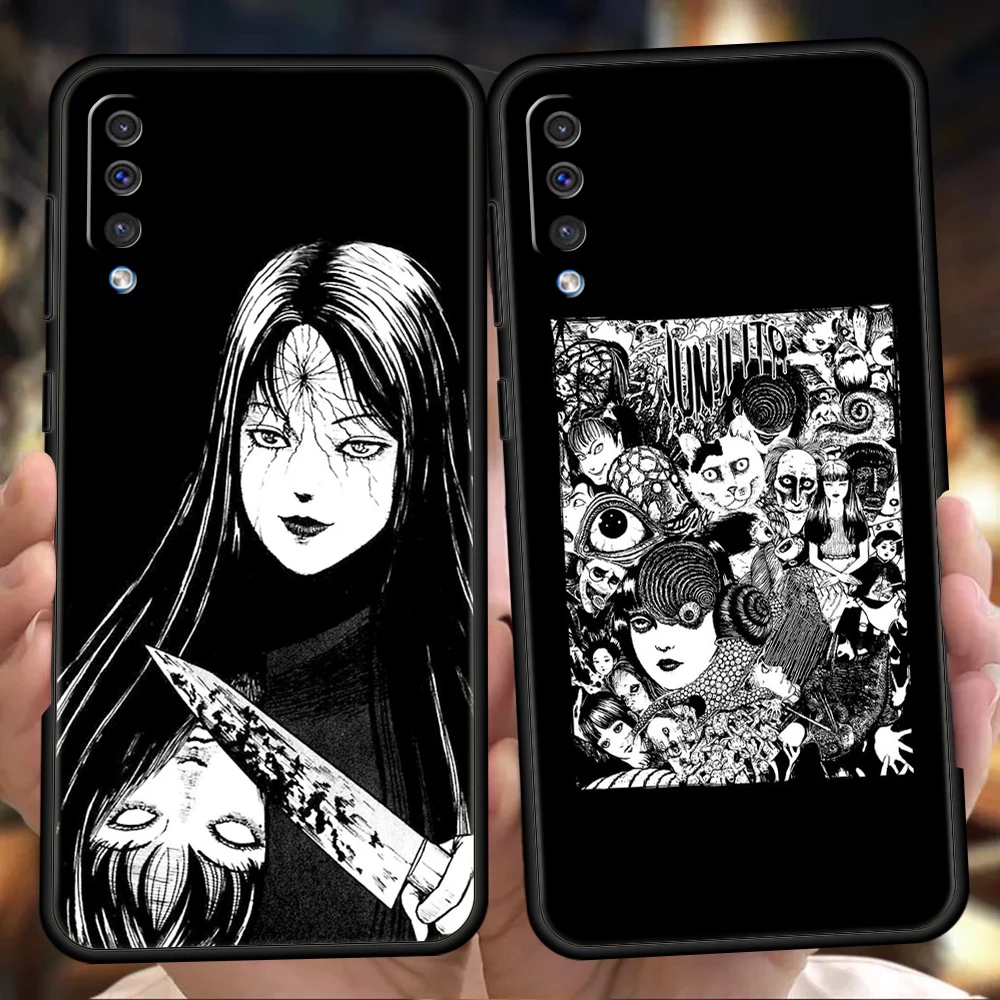 

Junji Ito Phone Case for Samsung Galaxy A13 A53 A73 A33 A22 A12 5G A02 A03 A70 A50 A10 A20 A30 Silicone Cover Shell Fundas Coque