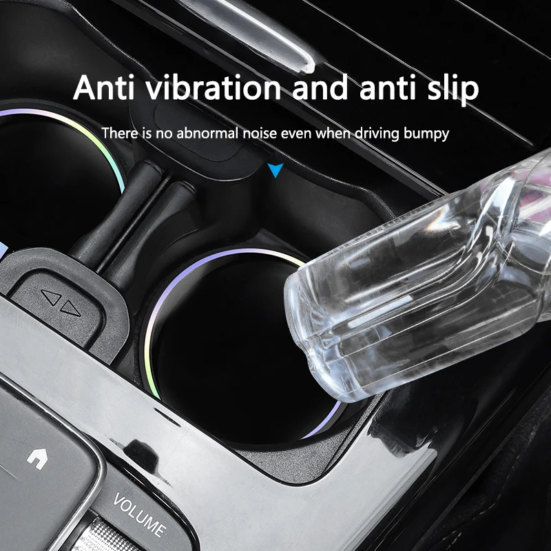 Автомобильные лазерные подставки 2 шт. для стаканов с водой Противоскользящий