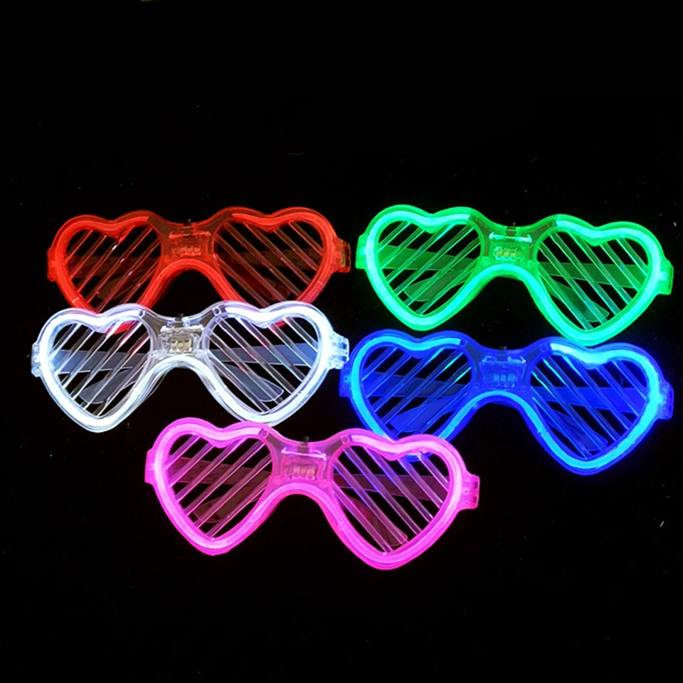 

5 шт. люминесцентные очки со светодиодной подсветкой