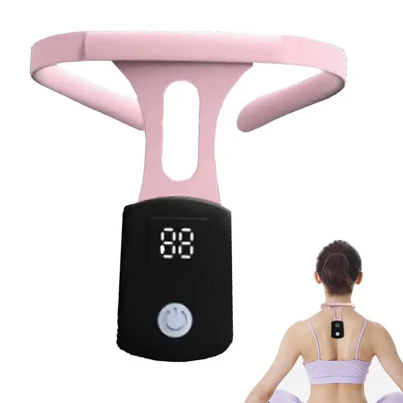 

Корректор осанки тела, Вибрационный Корректор осанки, тренировочный инструмент для подростков, взрослых, детей, монитор ношения шеи для дом...