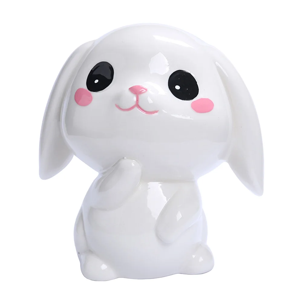 Копилка в форме кролика детская мультяшная копилка настольный орнамент