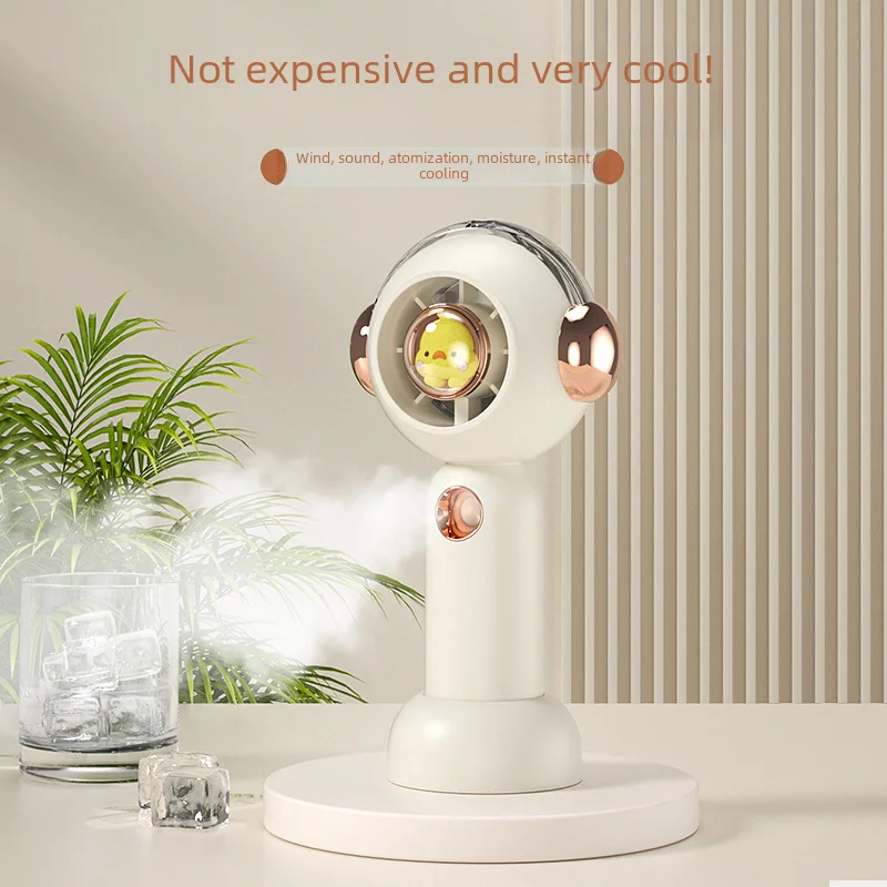 Портативный мини-USB ручной вентилятор спрей охлаждения студенческий мультфильм