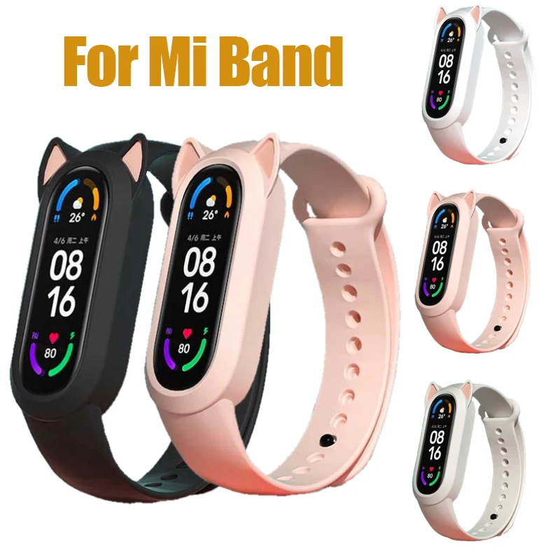 

Подходит для Mi Band 3/4/5/6, бриллиантовый сменный Браслет без браслета, силиконовый ремешок из ТПУ, абсолютно новый