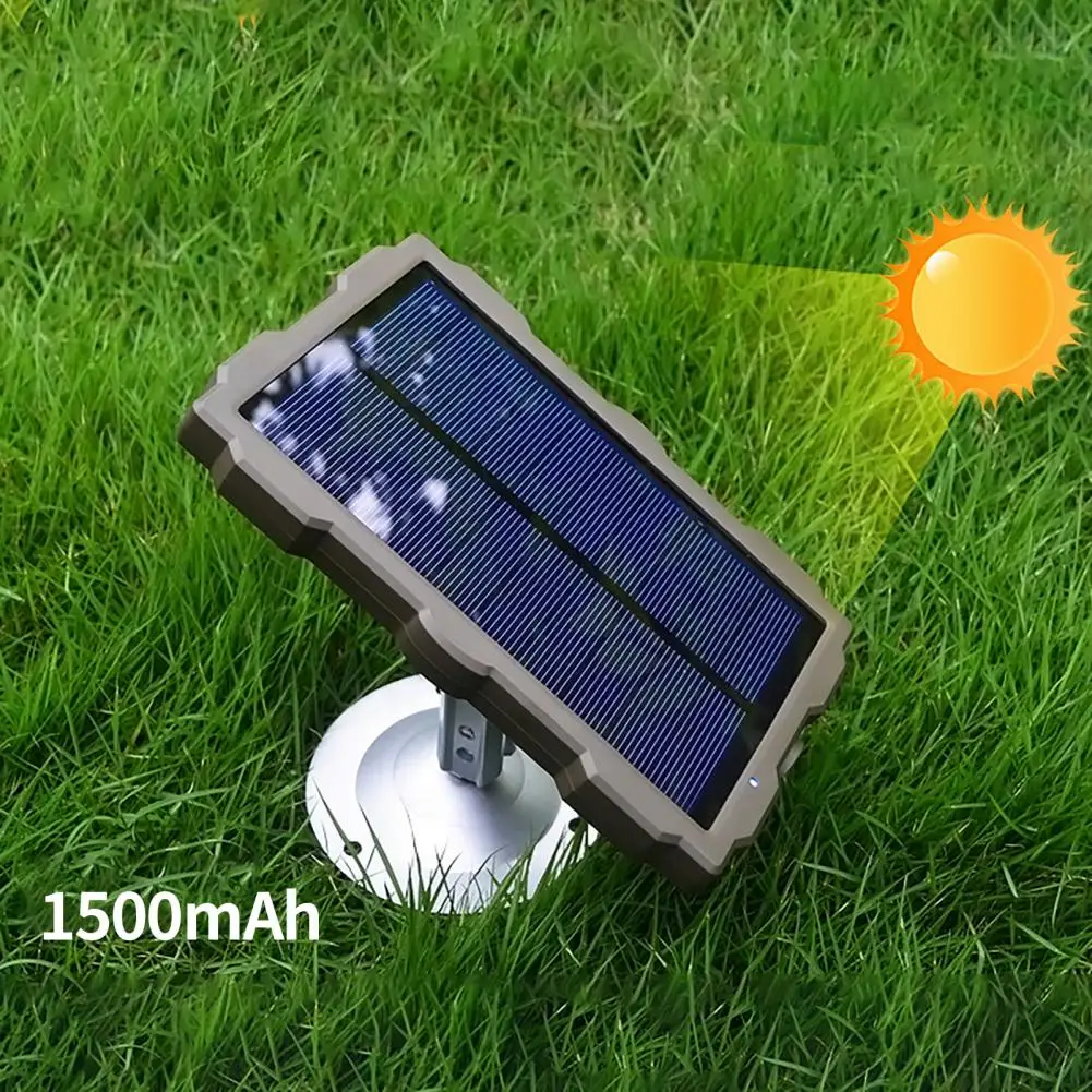 

1.5W Camera Solar Charging Panel Universal Wireless Security Camera Solar Panel Video Surveillance Camera Solar Battery Charger