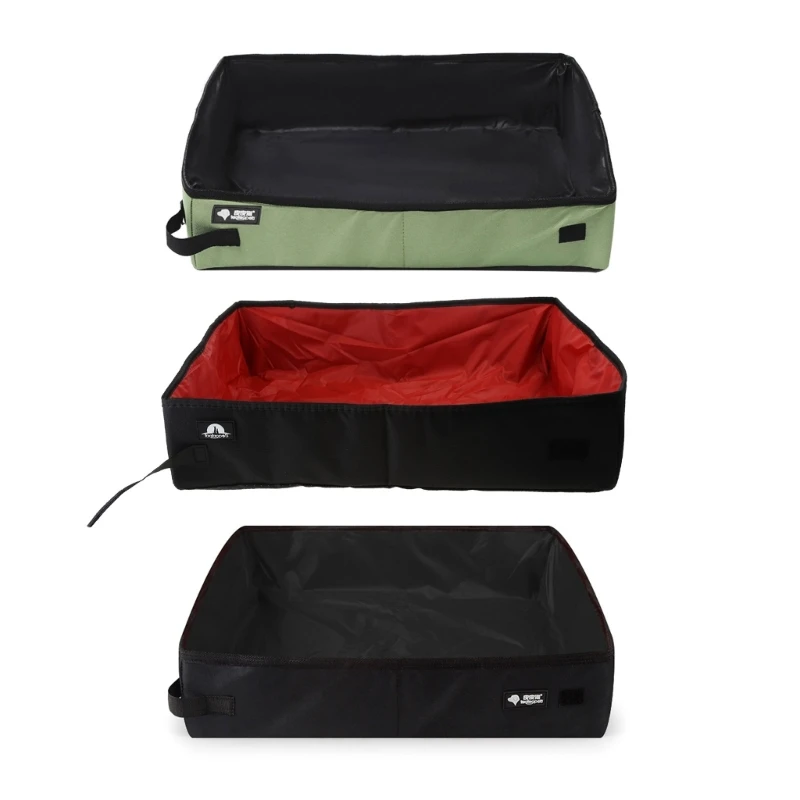 Collapsible Lightweight Foldable For Travel With Small Medium Cats Waterproof Lining 2 Sizes