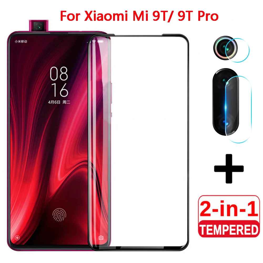 

2 in 1 Protective Glass For Xiaomi Mi9T K20 K30Pro K40 Pro Camera Screen Protector Film Lens Tempered Glass On Redmi K20 K30 Pro