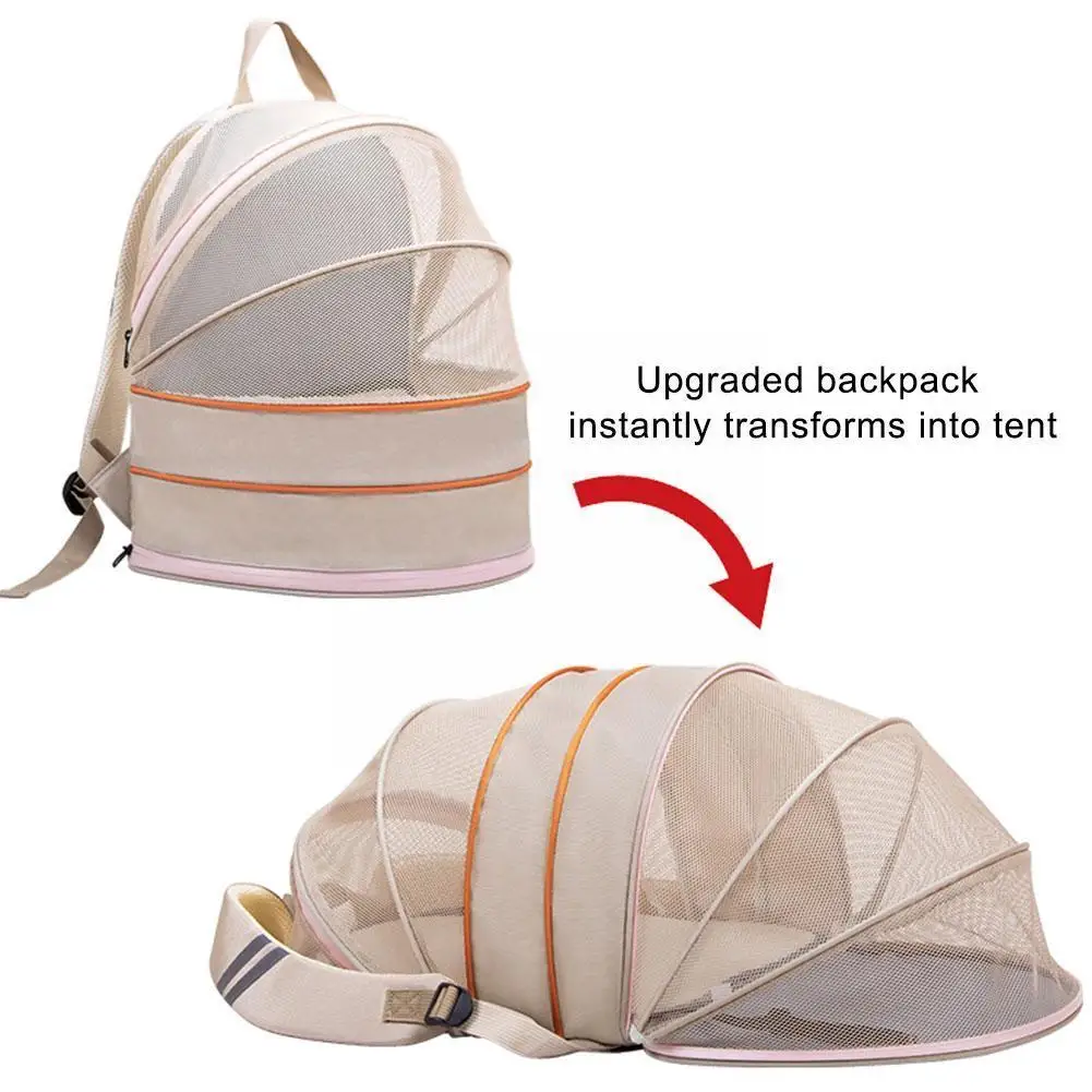 

Pet Backpack Bag For Small Dogs Cats Puppy Transparent Expandable Breathable Walking Outdoor Travel Products H3t6