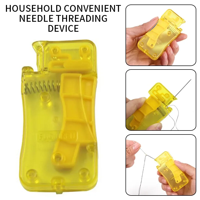 

Hot Sell Auto Needle Threader DIY Tool Home Hand Machine Sewing Automatic Thread Device Handy Tools Household Accessories