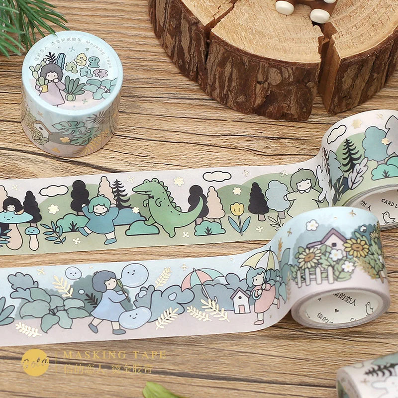 

Kawaii Washi Tape Scrapbooking DIY Decor Journal Korean Tape Cute Cartoon Planner Masking Tape Paper Diary Stationery Sticker
