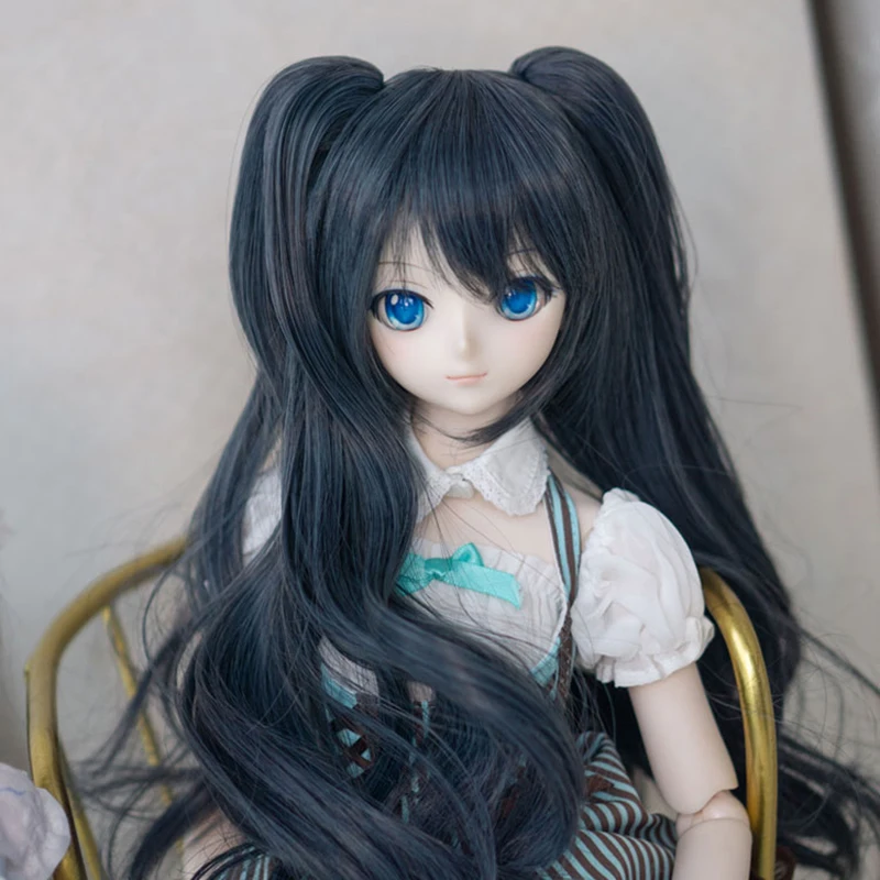 Двух измерениях Стиль парик для 1/3 1/4 1/6 BJD MD диск сверхвысокой плотности цвет