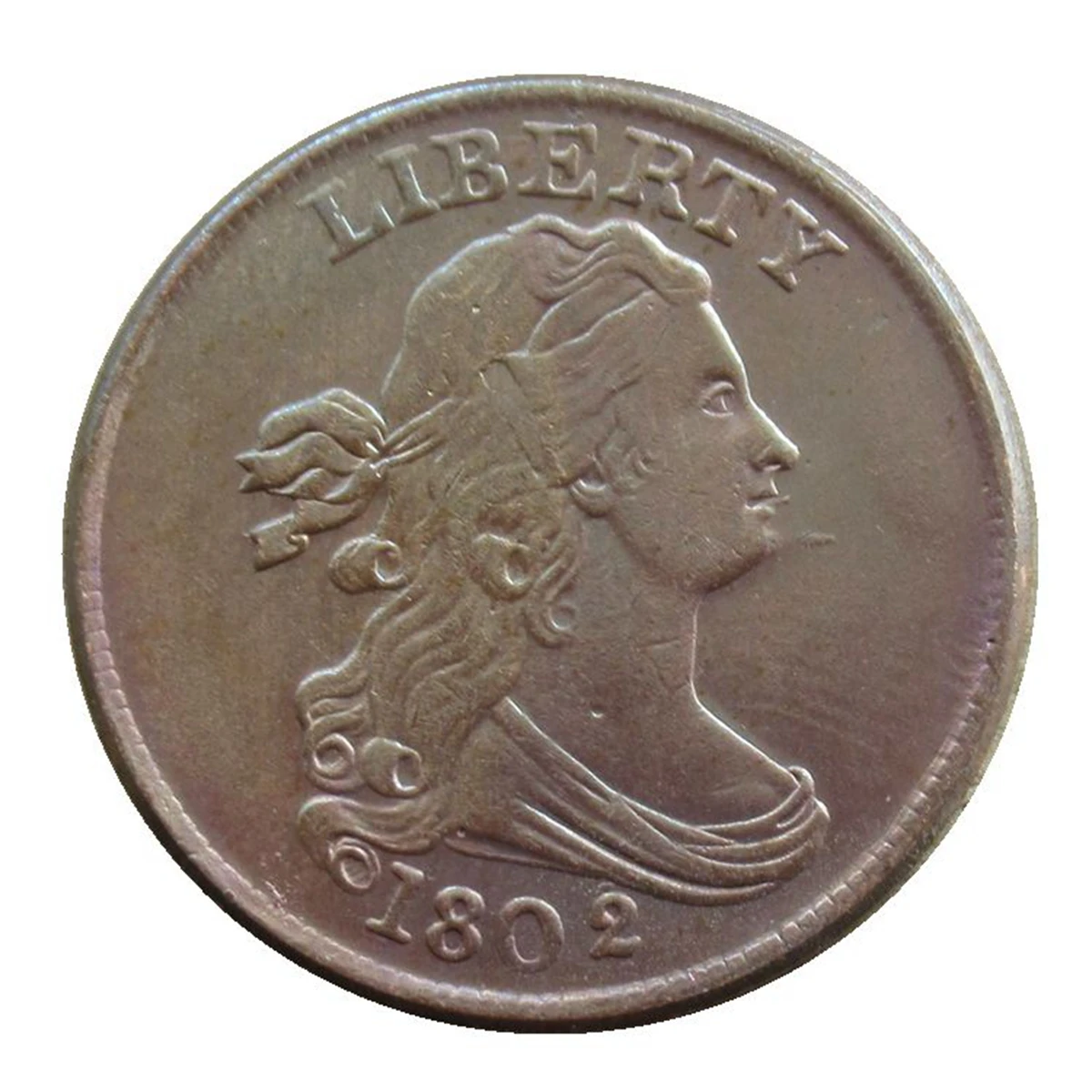 

Медная копия монеты США 1800-1808 года