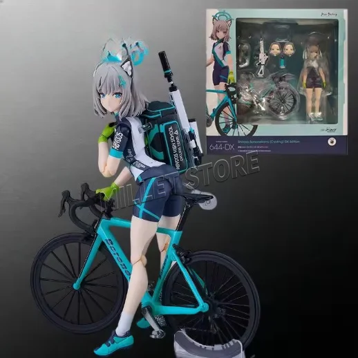Фото Оригинальный набор для сборки модели Max Factory Figma Series Blue Archive Shiroko (Riding) — аниме-фигурка, игрушка, подарок для мальчиков №1