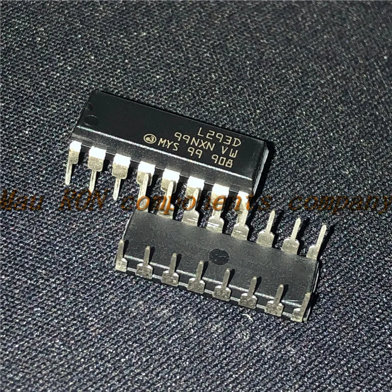 10 шт./лот L293D L293 DIP16 DIP-16 новая Оригинальная искусственная кожа