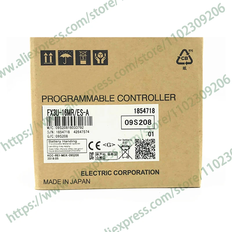 

New Original Plc Controller FX3U-16MR-ES-A PLC Controller Immediate delivery