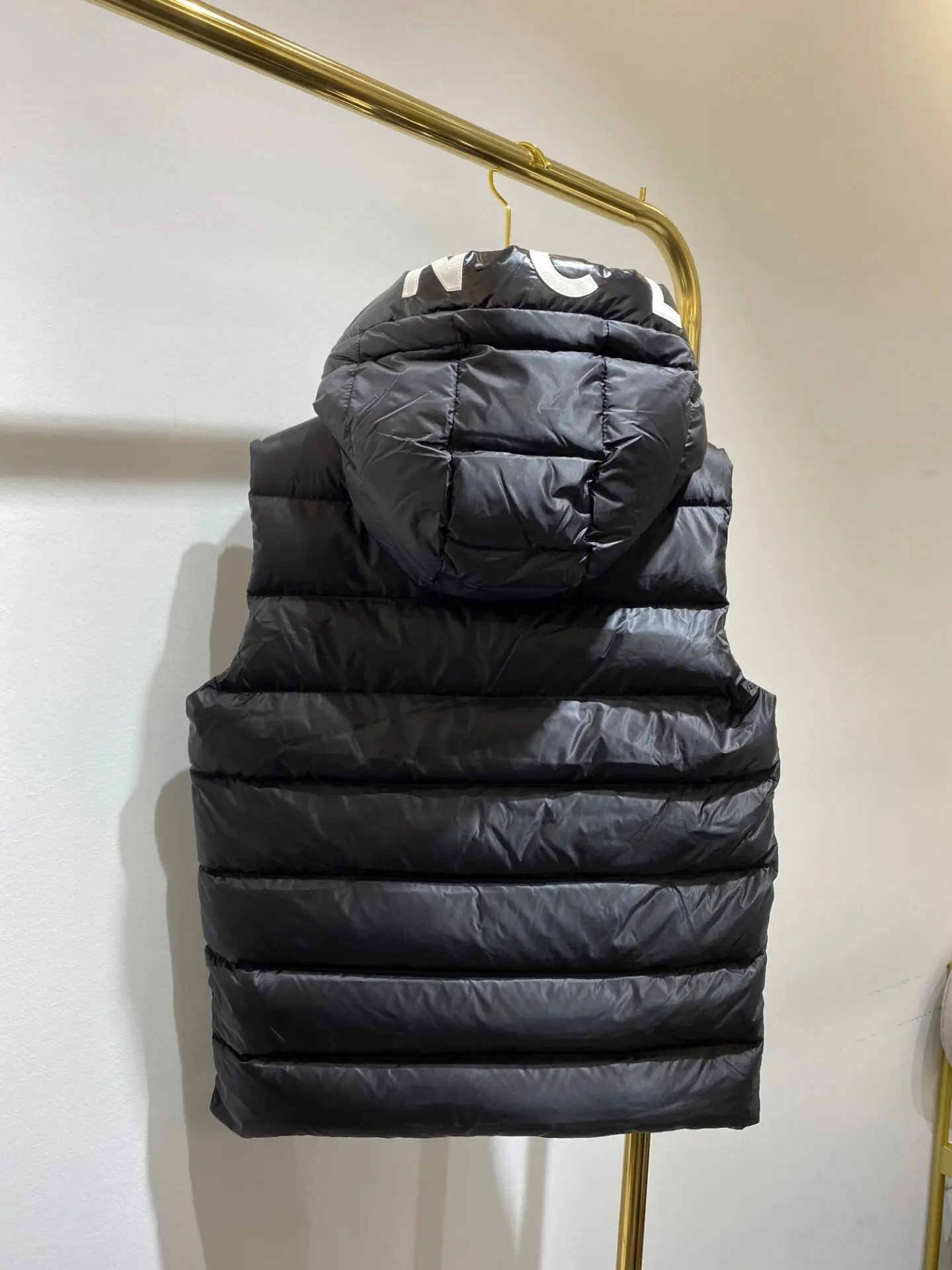 M's Down Vest Jacket 2022 New Trendy Men's Down Vest Women Wear Autumn and Winter Thick Vest Outside the European Station