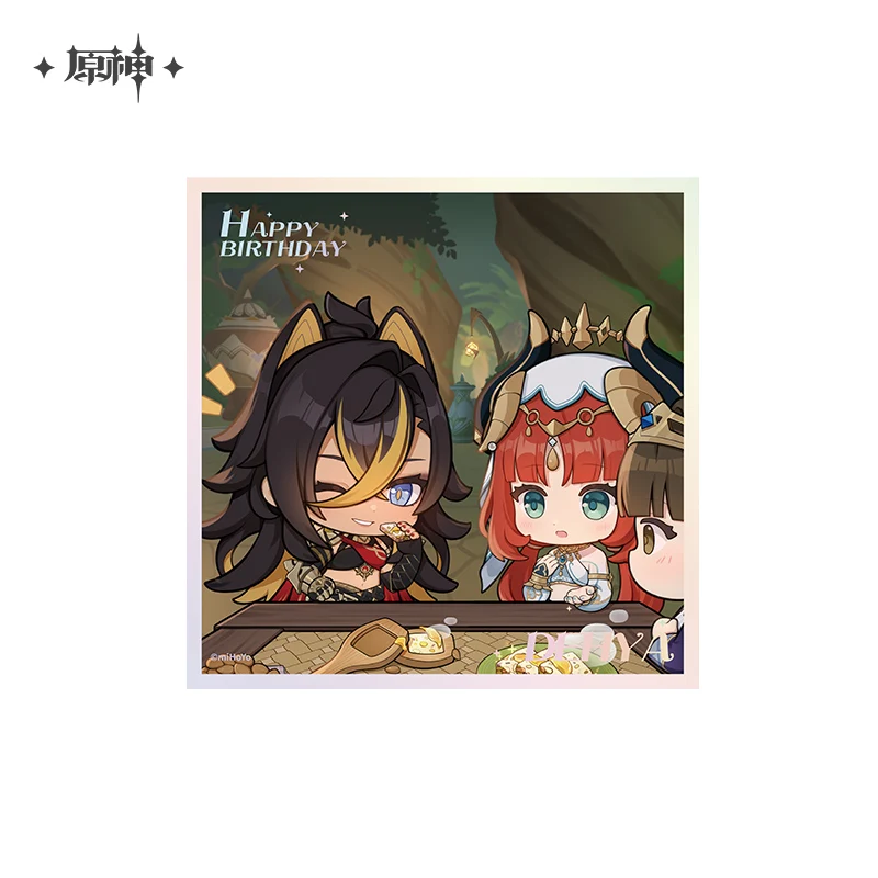 Цветная доска с принтом Presale Genshin Impact для косплея