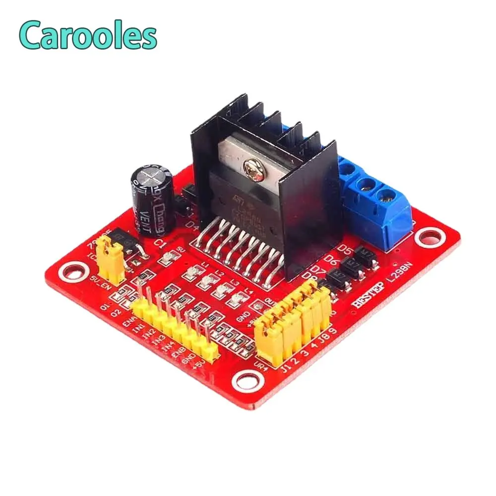 

L298N DC Motor Driver Module Stepper Motor Board Dual H Bridge Max 20W 2A / Bridge For Arduino