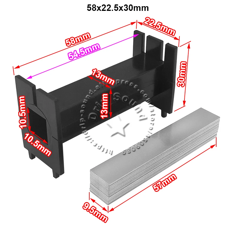 

Квадратная пластиковая катушка с кремниевой сталью BYEC
