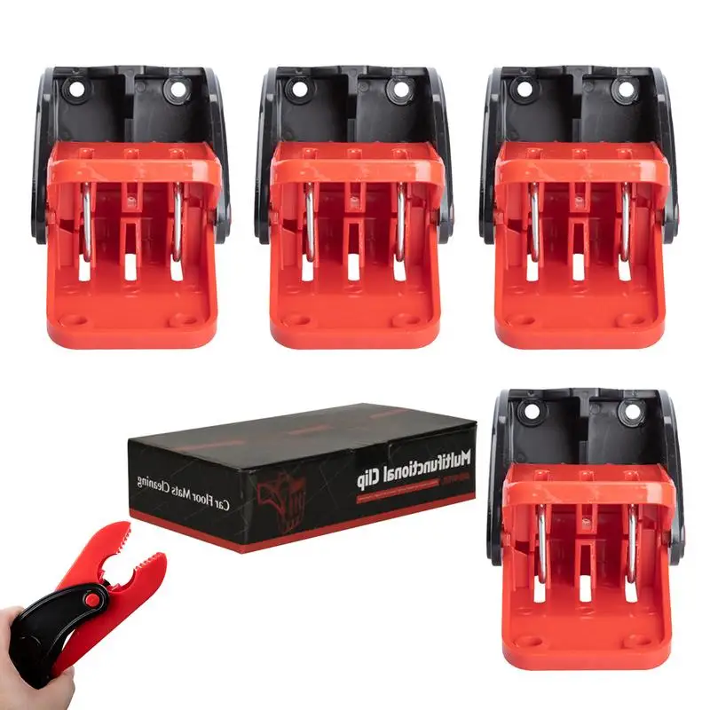 

Car Floor Mat Clips For Car Wash Carpet Wash Clamp Foot Pad Wall Mounted Car Carpet Cleaning Tool Yoga Mat Clip Auto Accessories